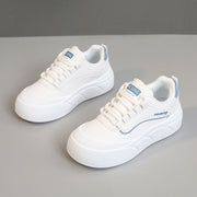 Damen Trendige Plateau Sneakers mit bequemer Dämpfung