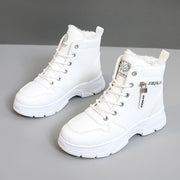 Damen Winterstiefel mit warmem Innenfutter und rutschfester Sohle