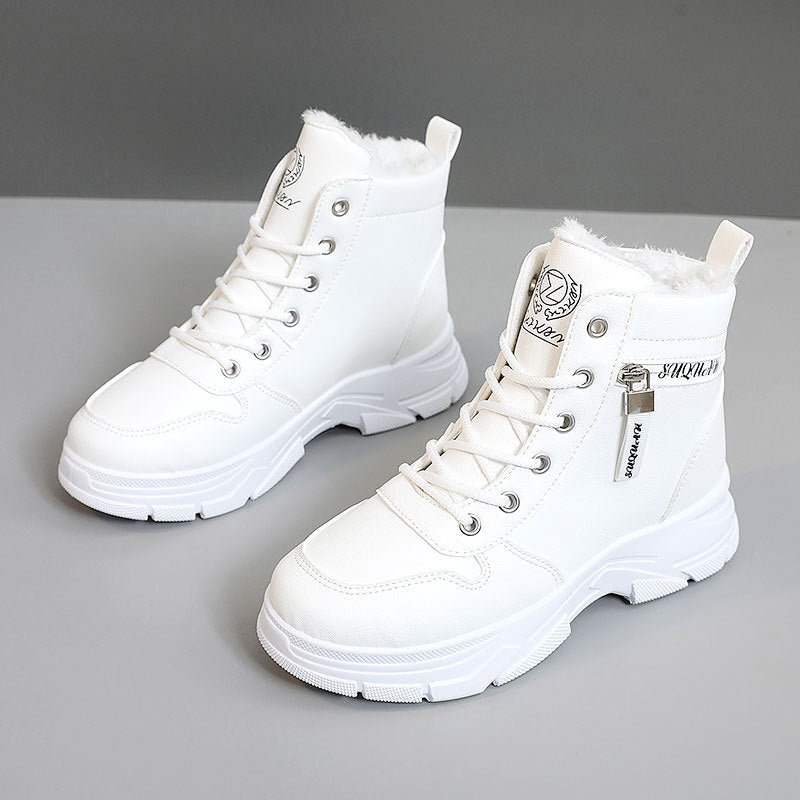 Damen Winterstiefel mit warmem Innenfutter und rutschfester Sohle