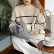 Lena | This Damen-Strickpullover modern und cozy