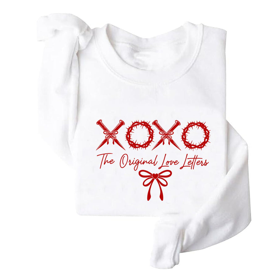 Damen lässiger Sweater mit einzigartigem Schriftzug und weichem Material