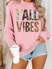 Damen Sweatshirt mit grafischem Aufdruck und bequemem Schnitt
