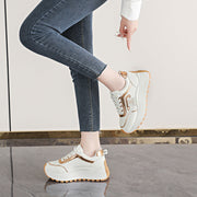 Damen Sportliche Sneaker mit futuristischem Design und gepolstertem Komfort