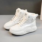 Damen Hohe Winter Sneakers mit warmem Innenfutter und rutschfester Sohle