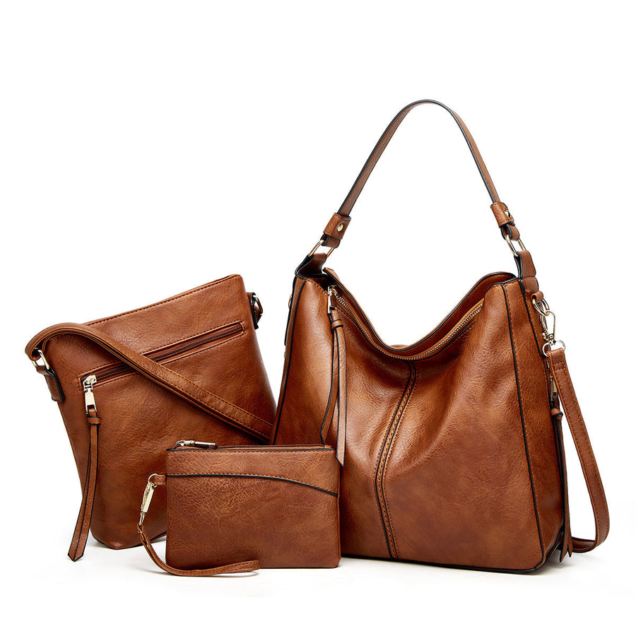 Luxuriöses 3-teiliges Handtaschen-Set für die moderne Frau