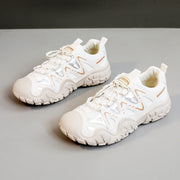 Damen sportliche Allrounder Sneakers mit atmungsaktivem Mesh-Obermaterial und rutschfester Sohle