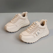 Damen Sportliche Chunky Sneakers mit rutschfester Gummisohle und atmungsaktivem Obermaterial