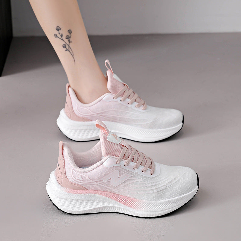 Damen Sportliche Laufschuhe mit atmungsaktiver Mesh-Oberfläche und dämpfendem Fußbett
