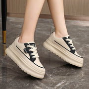 Damen Chunky Sneaker mit dämpfender Laufsohle und atmungsaktivem Mesh-Obermaterial