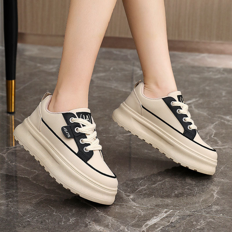 Damen Chunky Sneaker mit dämpfender Laufsohle und atmungsaktivem Mesh-Obermaterial