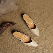 Tanja | Damen Slipper aus Echtem Leder