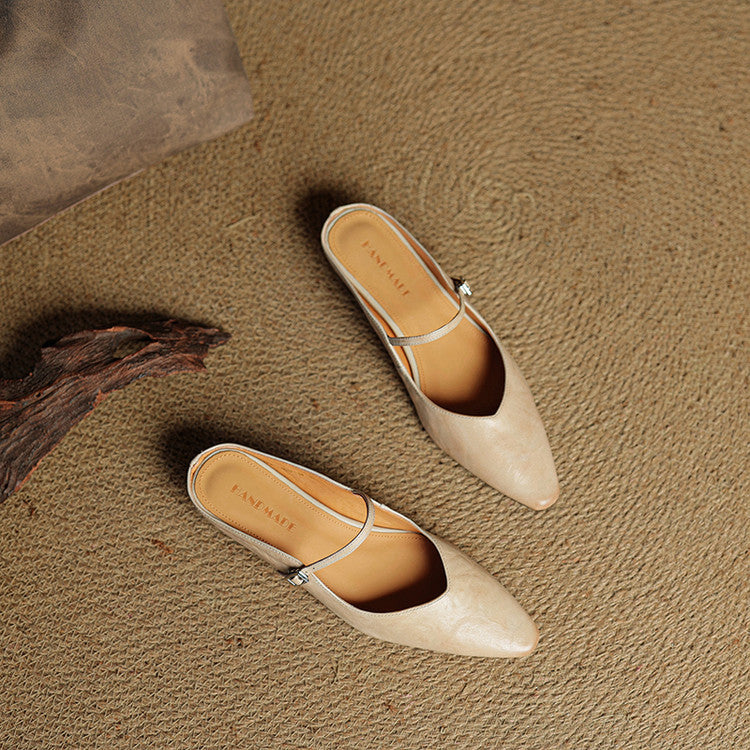 Tanja | Damen Slipper aus Echtem Leder