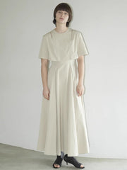 Alma- Damen Maxikleid mit modernem Schnitt und eleganter Taillenbetonung