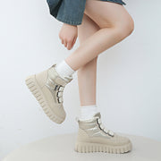 Damen Trendige Winterstiefel mit gepolsterter Innensohle und rutschfester Profilsohle