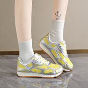 Damen Sportliche Sneakers mit atmungsaktivem Netzoberteil und flexibler Laufsohle