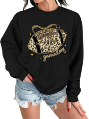 Damen Sweatshirt mit aufregendem Sportmotiv und lässigem Schnitt