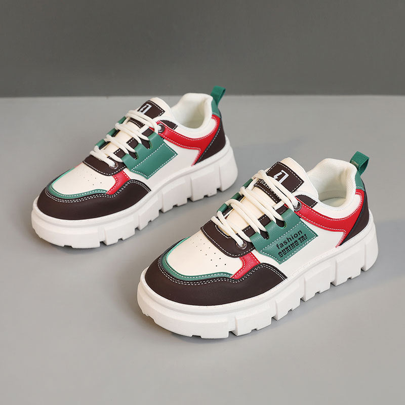 Damen sportliche Sneakers mit dämpfender Sohle und modischem Design