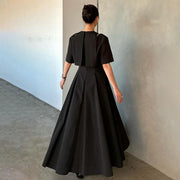 Alma- Damen Maxikleid mit modernem Schnitt und eleganter Taillenbetonung