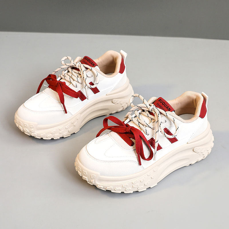 Damen Sportliche Chunky Sneakers mit robustem Profil und atmungsaktivem Obermaterial