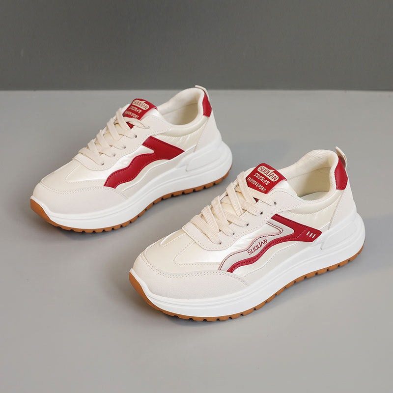 Damen Sportliche Sneakers mit dämpfendem Komfort und rutschfester Sohle