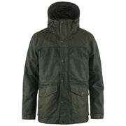 Herren funktionale Parkajacke mit abnehmbarer Kapuze Aliams