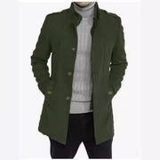 Herren eleganter multifunktionaler Langmantel Aliams