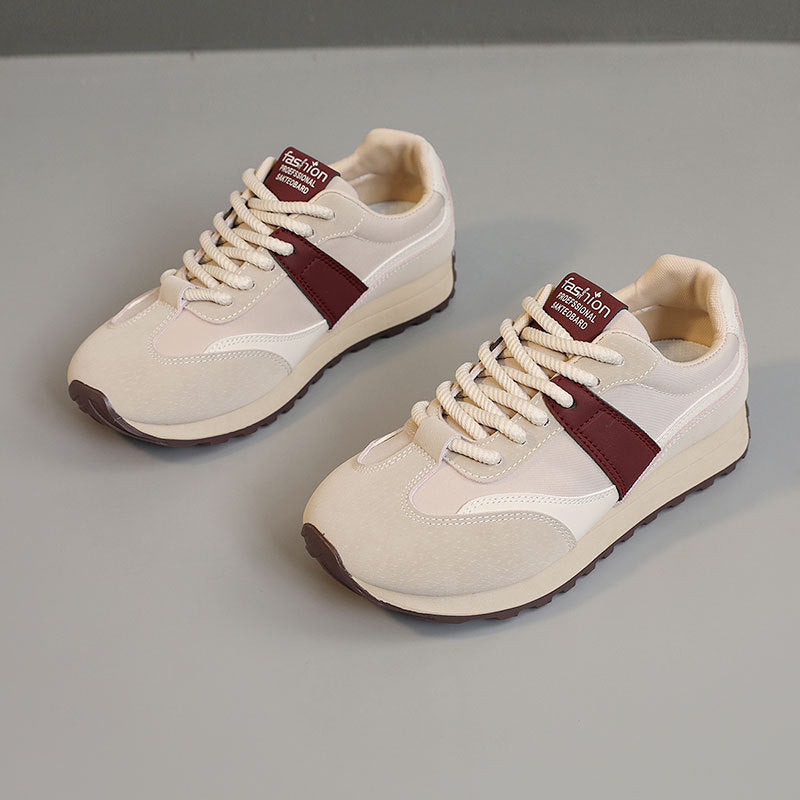 Damen modische Lauf- und Freizeitschuhe mit atmungsaktivem Obermaterial und bequemer Dämpfung