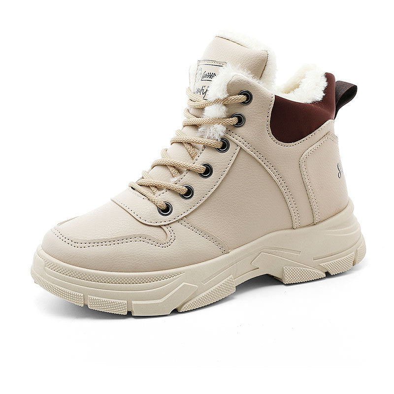 Damen gefütterte High-Top Sneaker