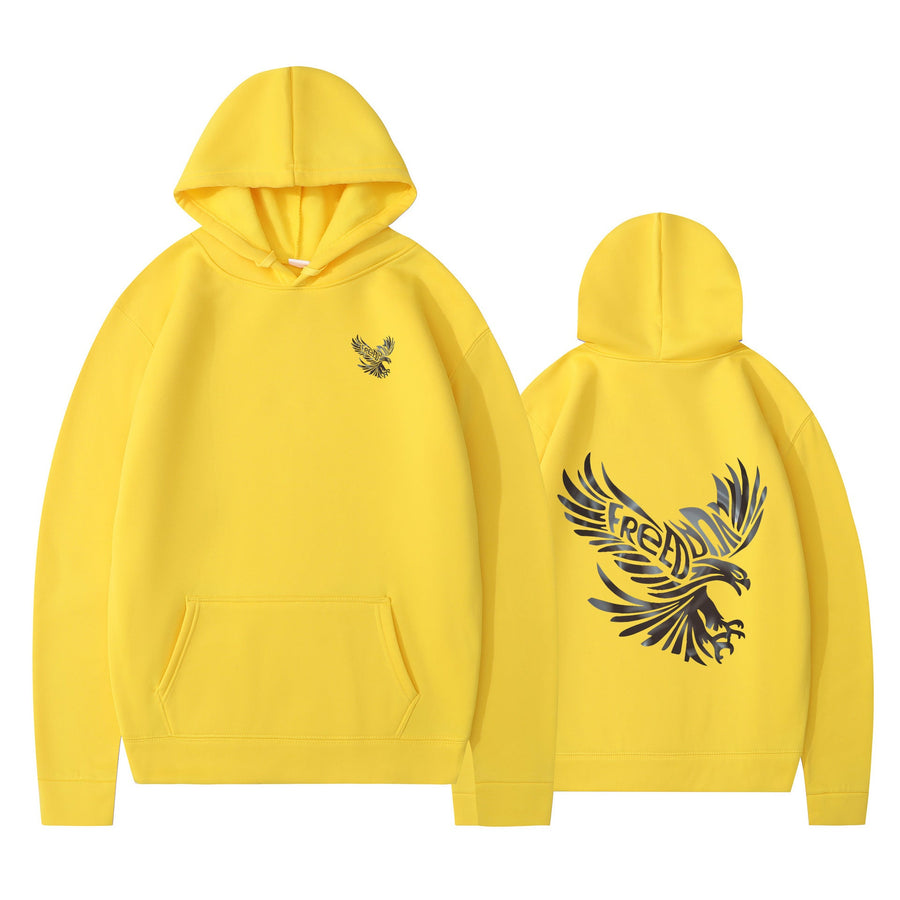 Damen Kapuzenpullover mit ikonischem Adlerdesign und weichem Innenfutter