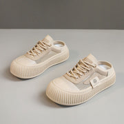 Damen lässige Sneaker mit atmungsaktiver Mesh-Oberfläche und rutschfester Gummisohle