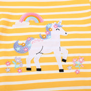 Mädchen T-Shirt mit verspieltem Einhorn-Motiv Drune