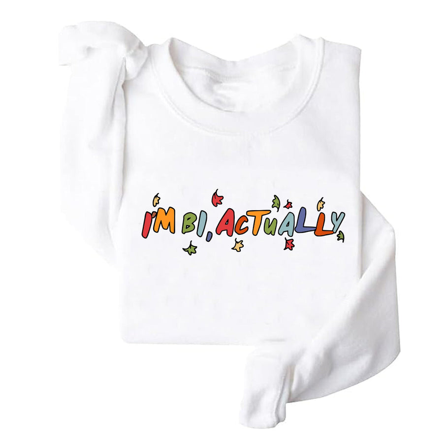 Damen Sweater mit kreativem Druck und lässigem Schnitt
