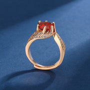 Halyna – 3-Karat-Super-Flash-Moissanite-Ring