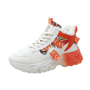 Damen High-Top Sneakers mit wärmendem Fleece und modischem Design