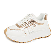 Damen Sportliche Sneaker mit futuristischem Design und gepolstertem Komfort