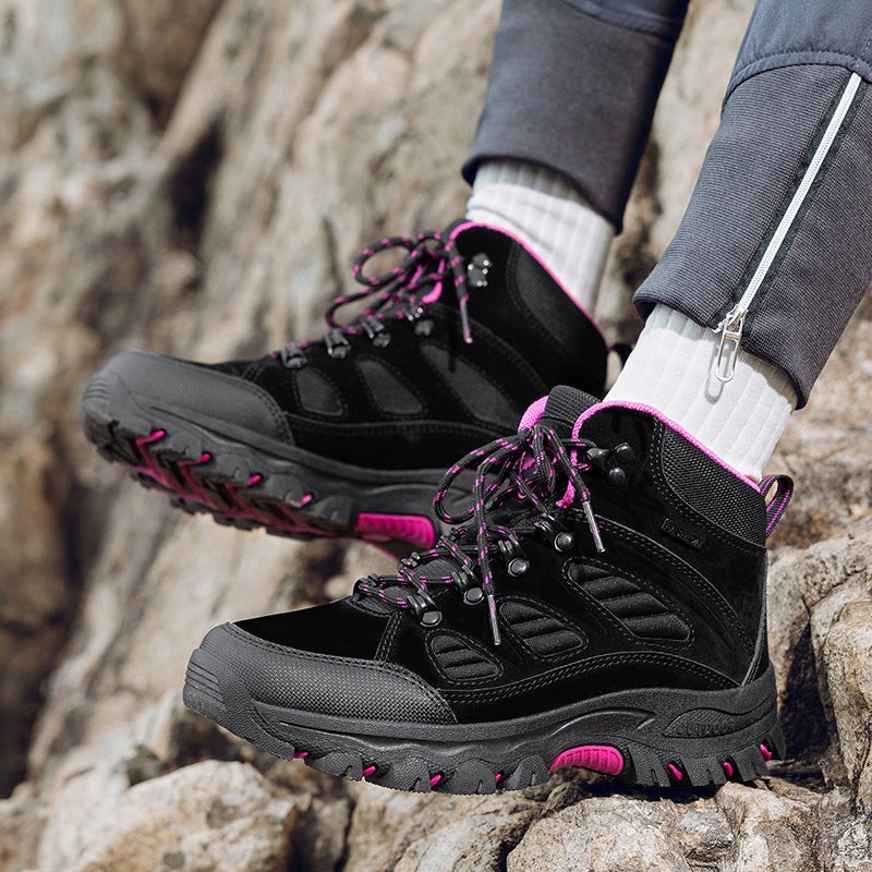 Damen langlebige wasserdichte Wanderschuhe mit hochgriffiger Sohle Heidi-Mode