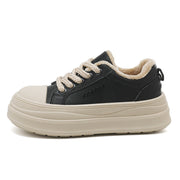 Damen Sneakers mit plüschigem Innenfutter und bequemer Dämpfung