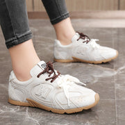 Damen sportliche Freizeitschuhe mit atmungsaktiver Mesh-Oberfläche und dämpfender Laufsohle