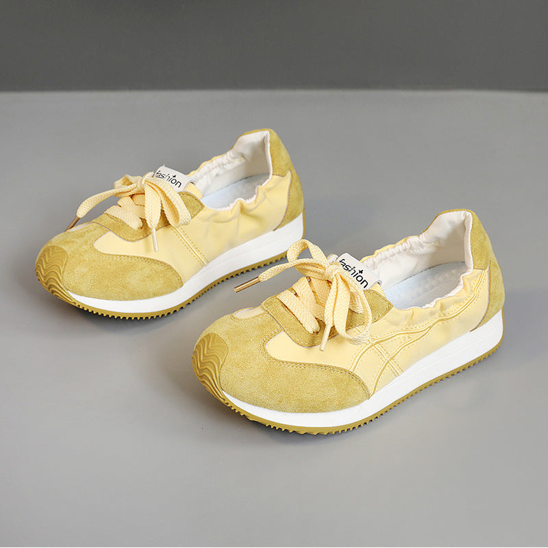 Damen Sportliche Sneaker mit elastischem Einstieg und rutschfester Sohle