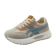 Damen Modische Sneaker mit attraktivem Plateau und atmungsaktivem Obermaterial