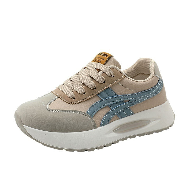Damen Modische Sneaker mit attraktivem Plateau und atmungsaktivem Obermaterial