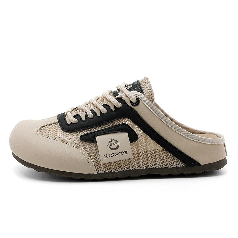 Damen Atmungsaktive Clogs mit halbhohem Kragen