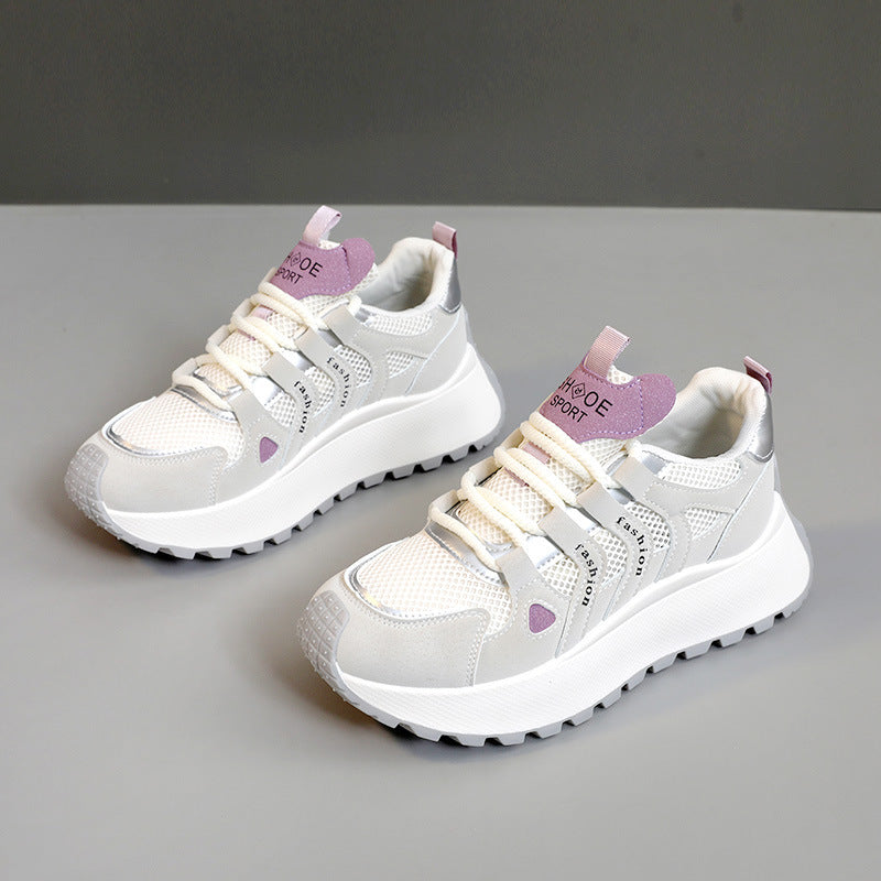 Damen Sportliche Sneakers mit dämpfender Laufsohle und strapazierfähigem Obermaterial