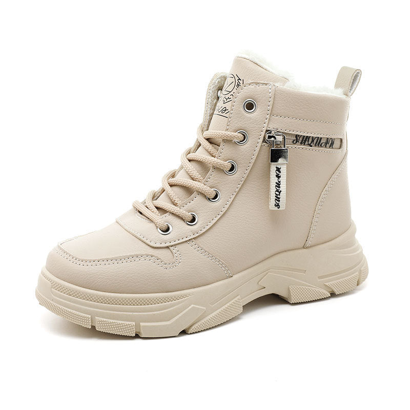 Damen Winterstiefel mit warmem Innenfutter und rutschfester Sohle