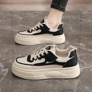 Damen Sneakers mit trendigem Plateausohlen-Design und atmungsaktiven Materialien