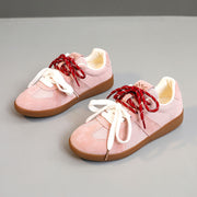 Damen Sportliche Sneaker aus strapazierfähigem Material mit atmungsaktiven Einsätzen