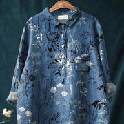 Anita Französische Vintage-Bluse Damen | Elegante Bluse