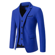 Herren Eleganter Drei-Teilig Anzug Set Heidi-Mode 1749704439