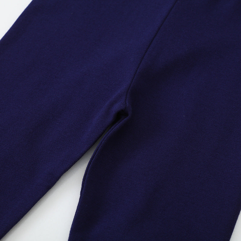 Mädchen Leggings mit floralem Stickdesign Drune