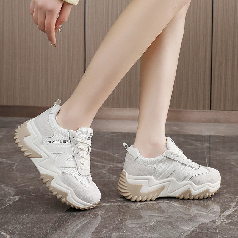 Damen Sportliche Chunky Sneakers mit ergonomischer Dämpfung und rutschfester Sohle